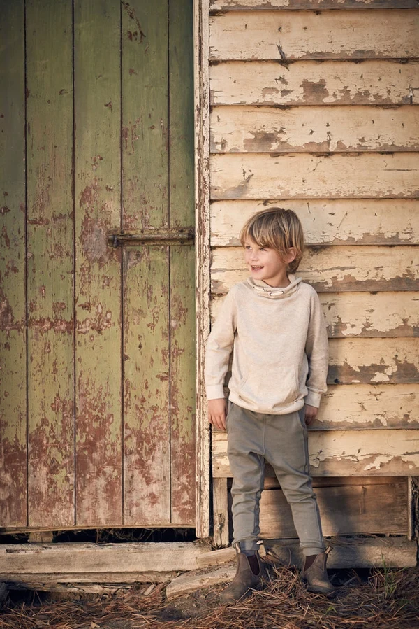 565 Blunnies Kids Nahkasaappaat Rustic Brown