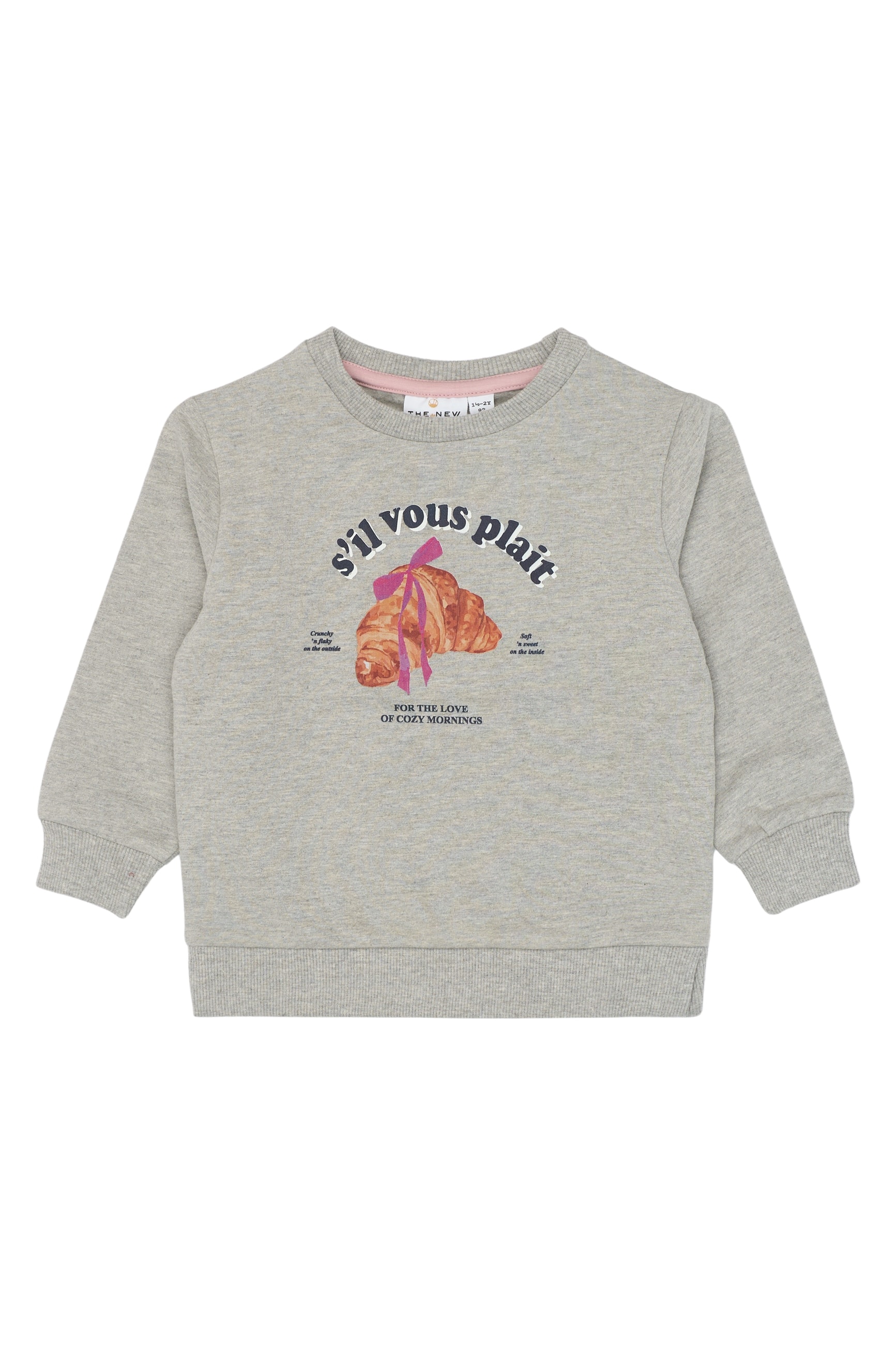Solvej Sweatshirt Light Grey Melange 