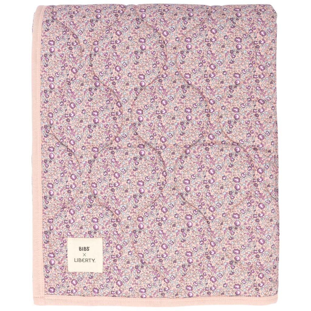 BIBS x Liberty Vattert Pledd Eloise - Blush