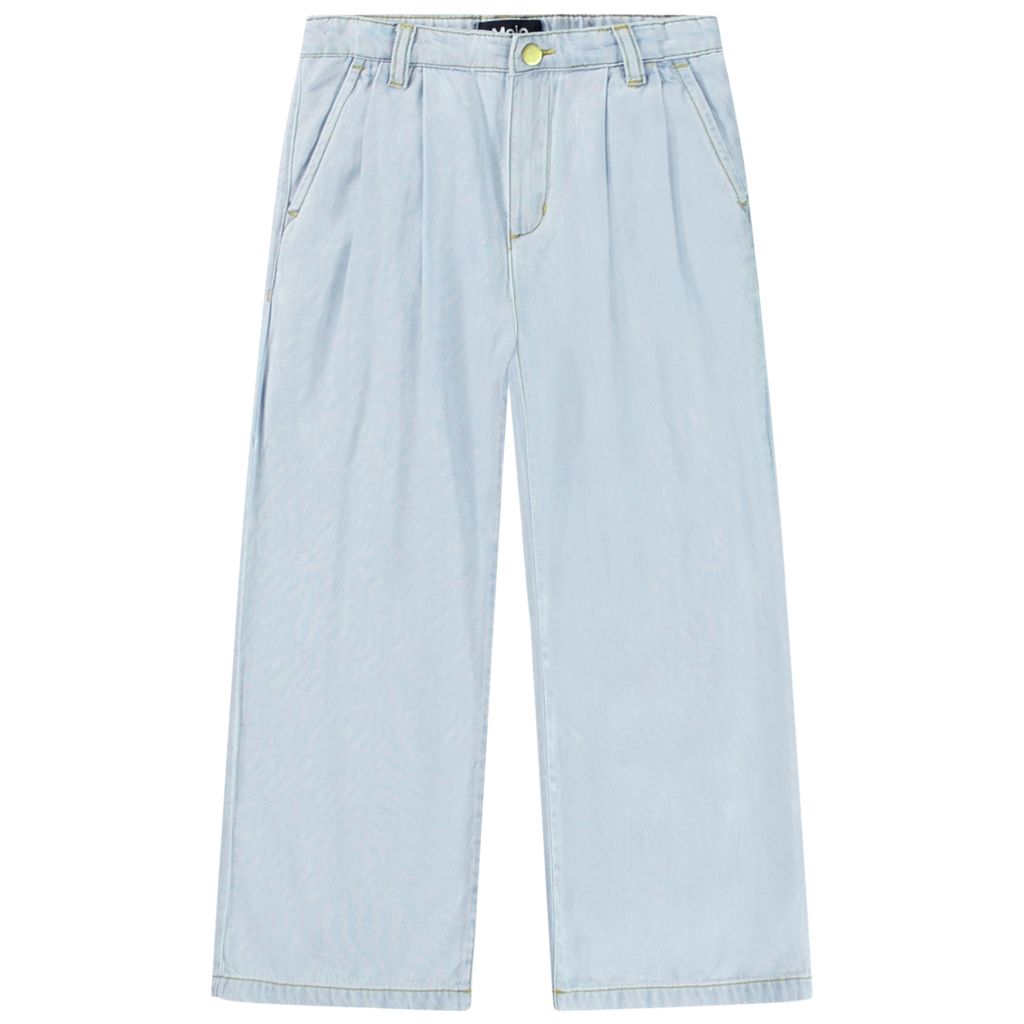 Aeisha Woven Pants Bleached Drapy