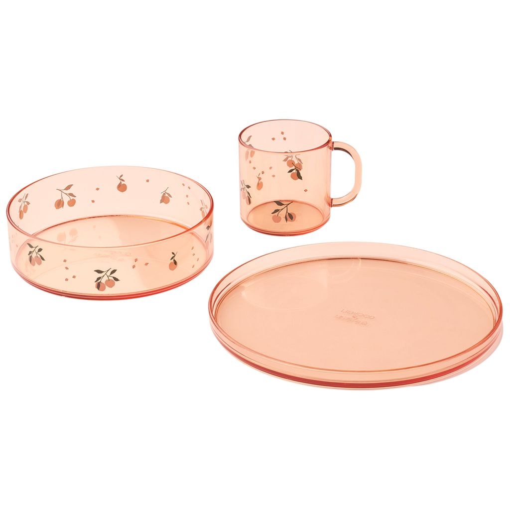 Siva Bordsservis Peach Sea Shell