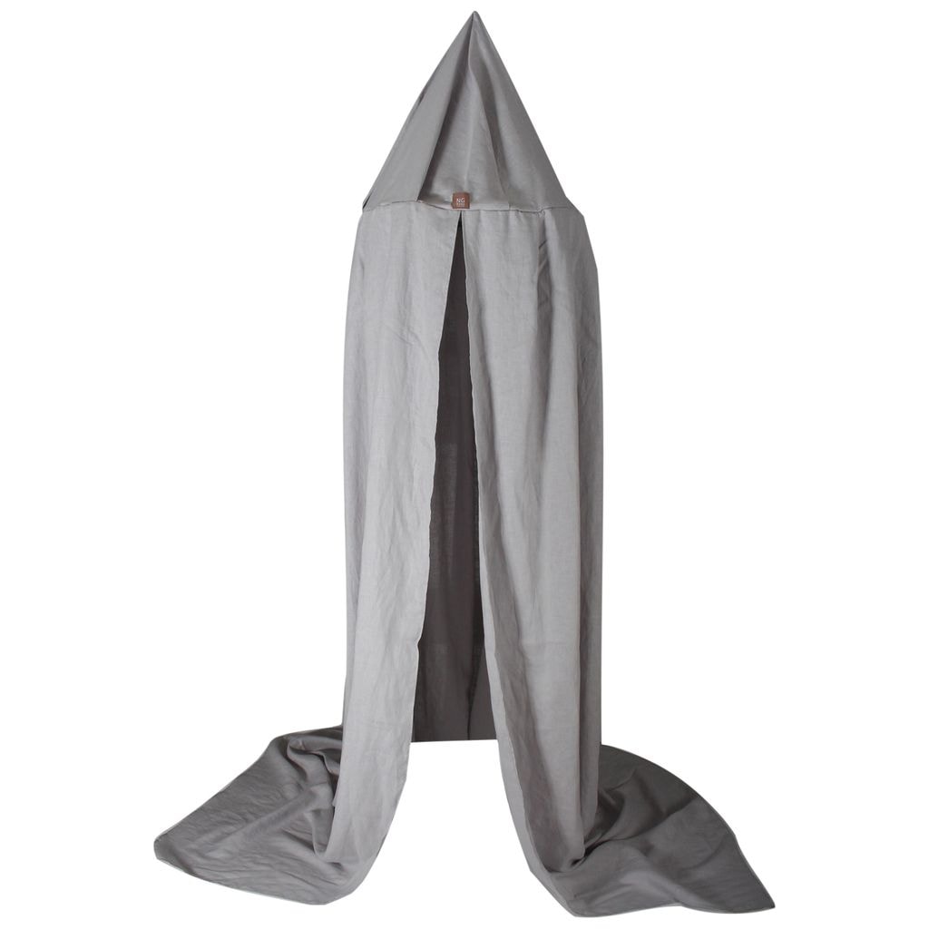 Vuodekatoksinen iso pellava Light Grey