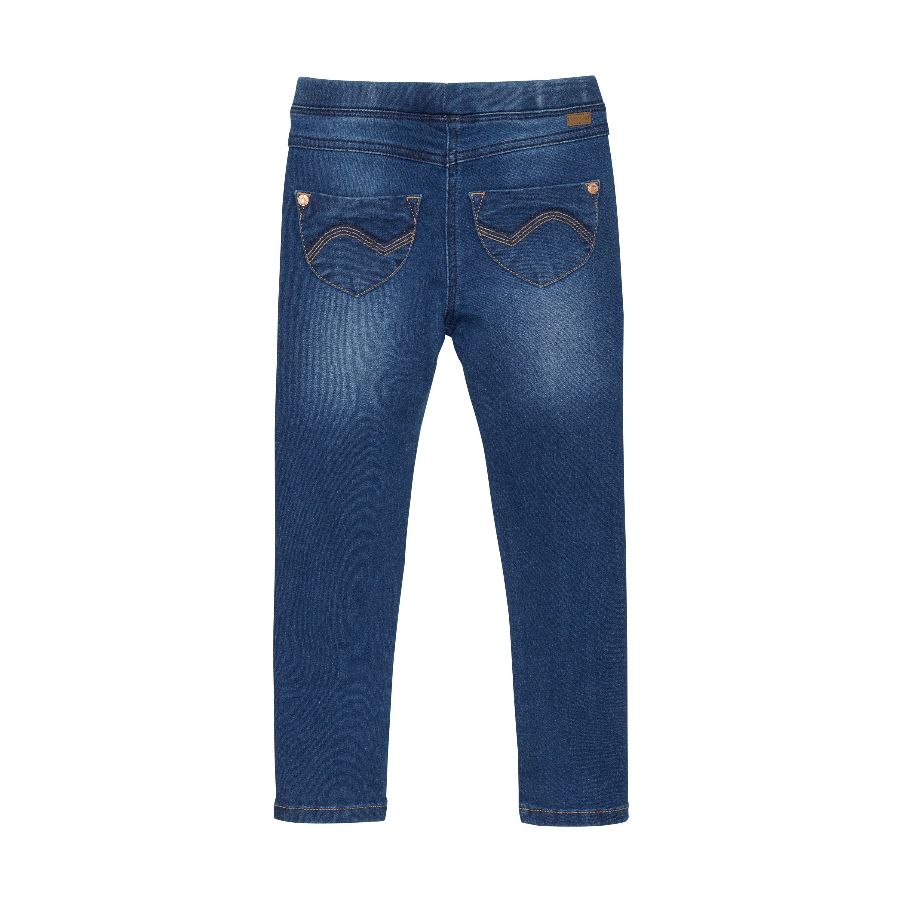 Power Stretch Jeggings Denimblå