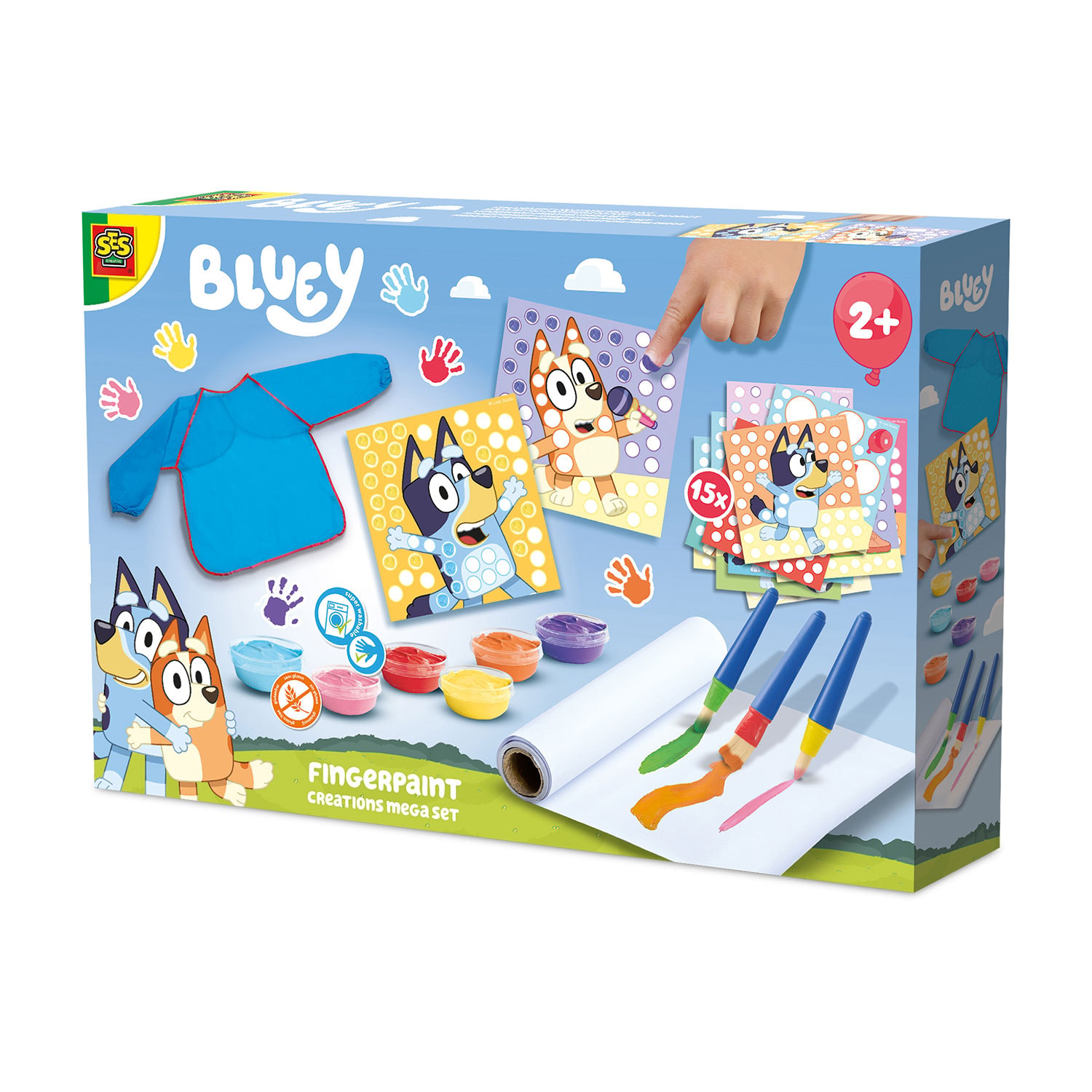 Bluey Fingerpaint Creations Mega Set