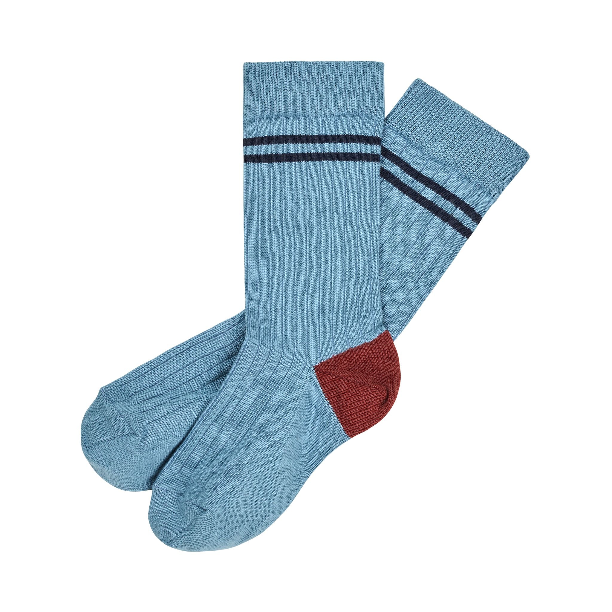 Tennis Socks Washed Indigo