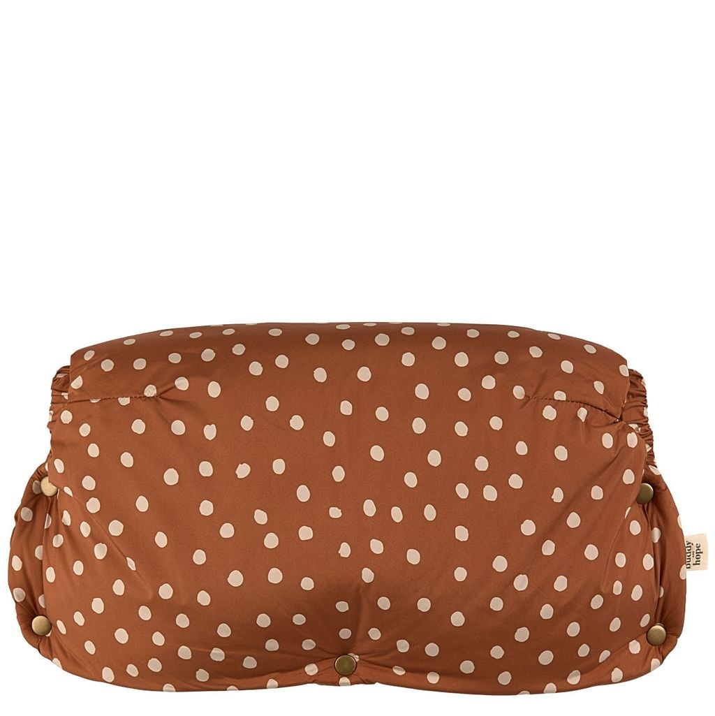Prickiga Handmuffar Kanelbruna