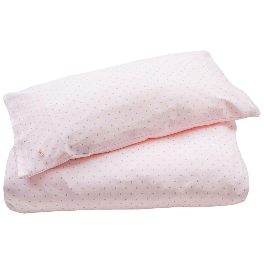 Saturday 110 x 125 Polka Dot Bedding Set Pink