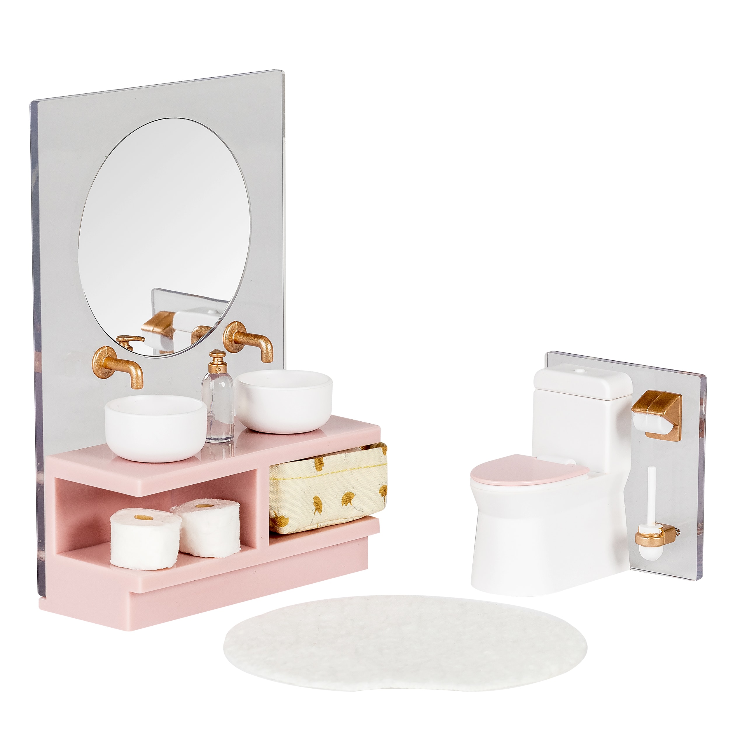 Vask Og Toalett Pink