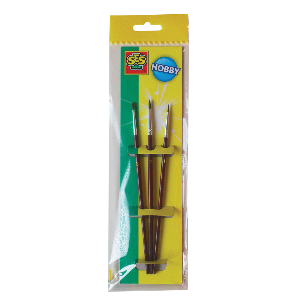 Brush Set 3 Pcs