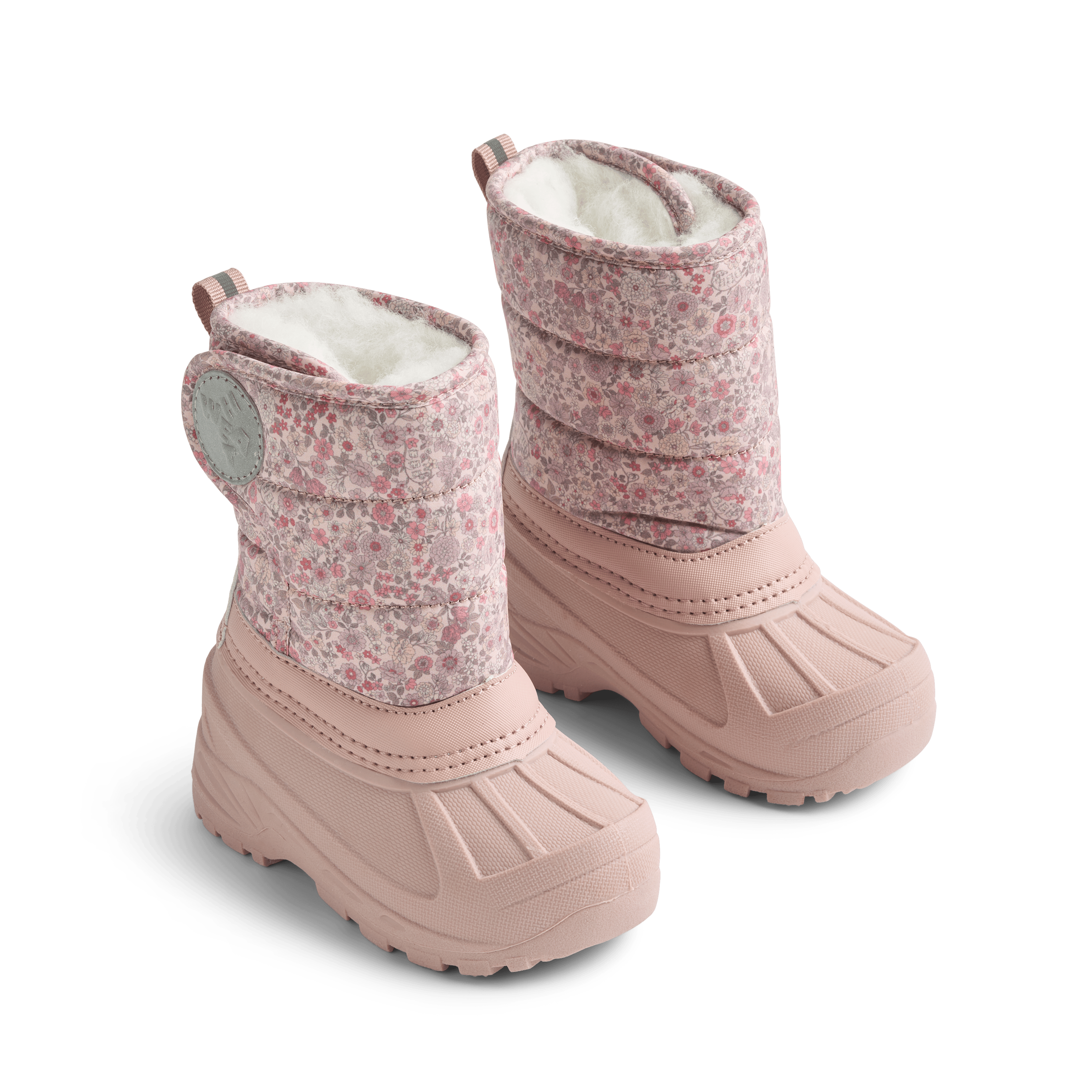 Winty Vinterstövlar Rose Powder Flowers