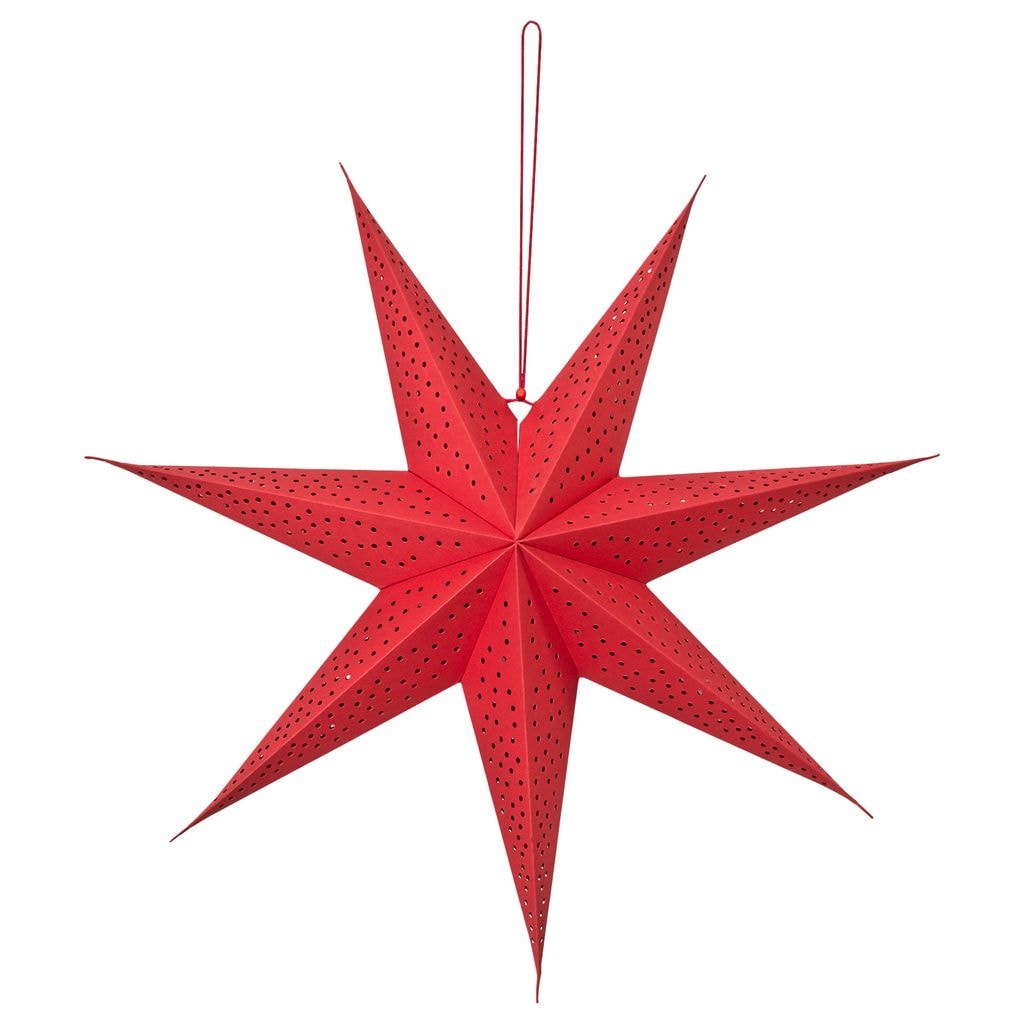 Christmas Star 60 cm Red