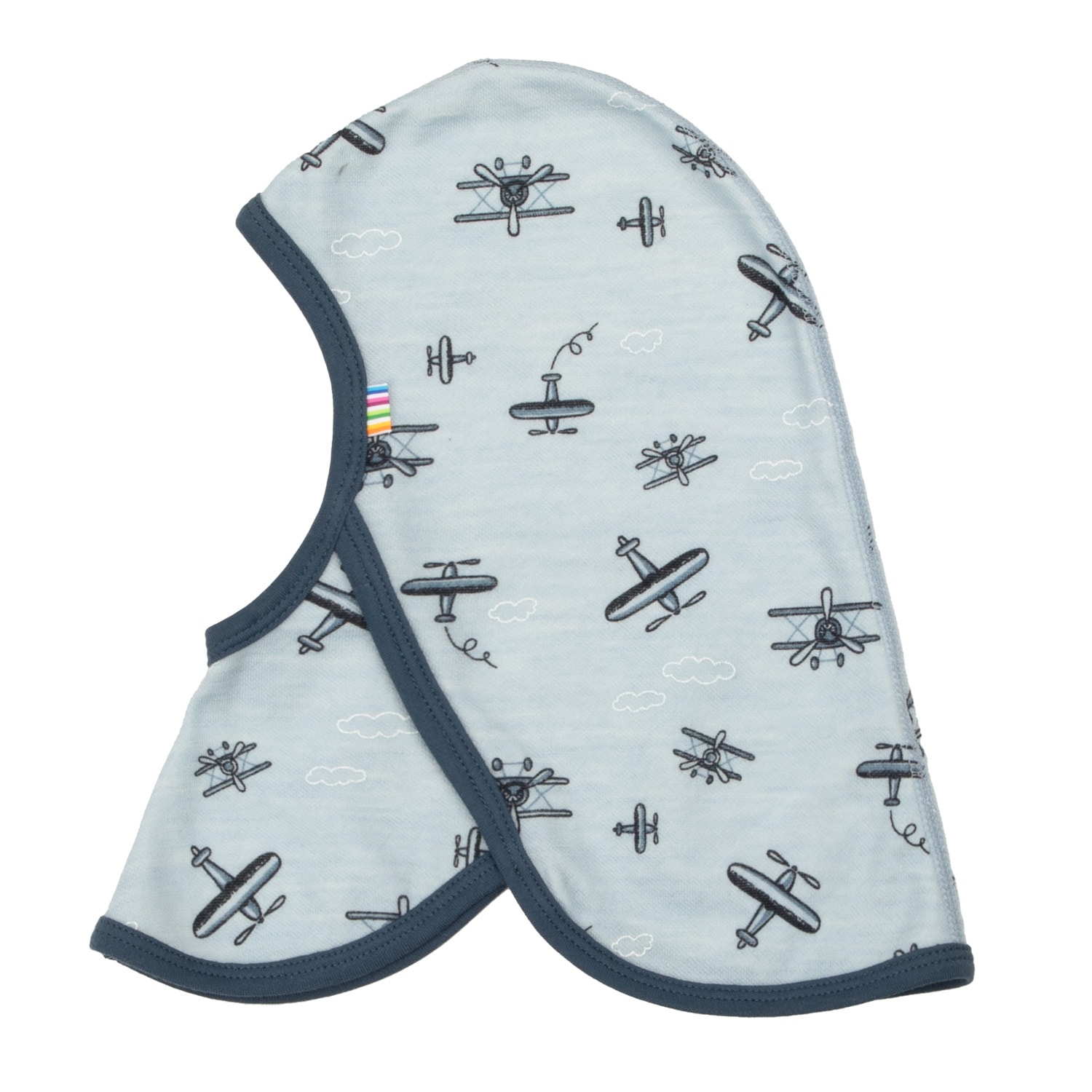Yksikerroksinen Villainen Balaclava Light Blue