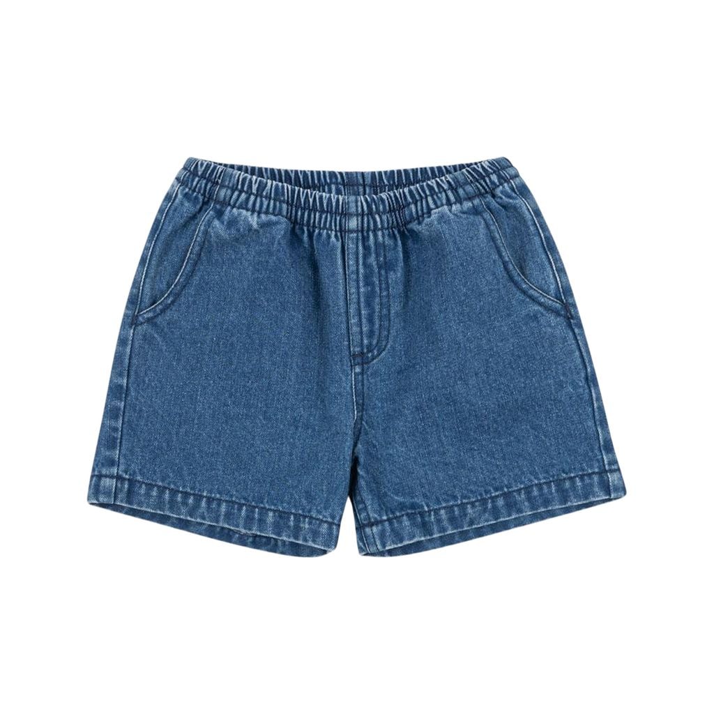 GOTS Magot Denim Shorts Denim Blue