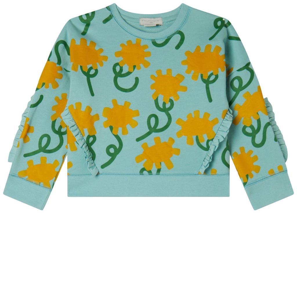 Printed Sweatshirt Blue