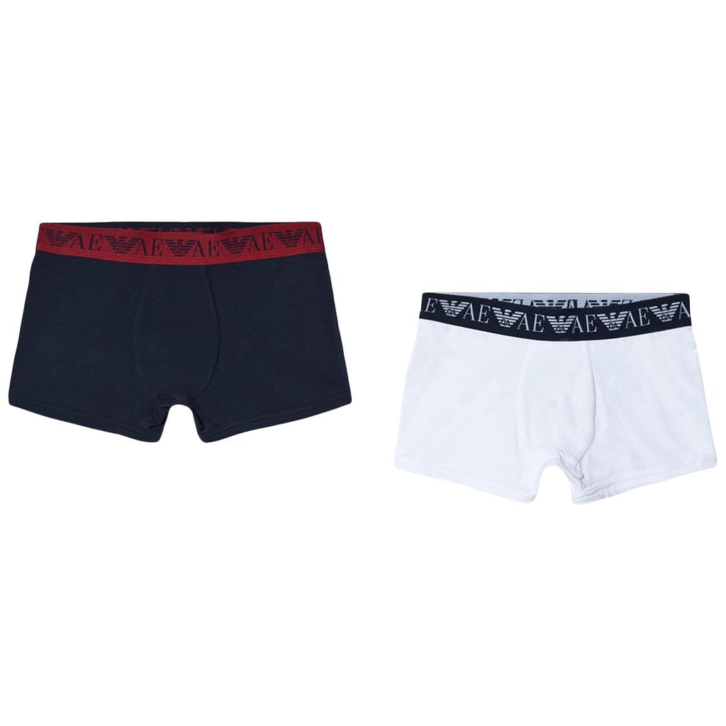 2-pack Branded Boxers Navy