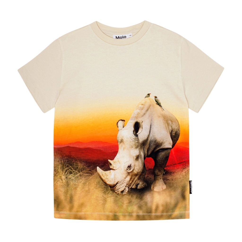 GOTS Roxo T-shirt Rhino