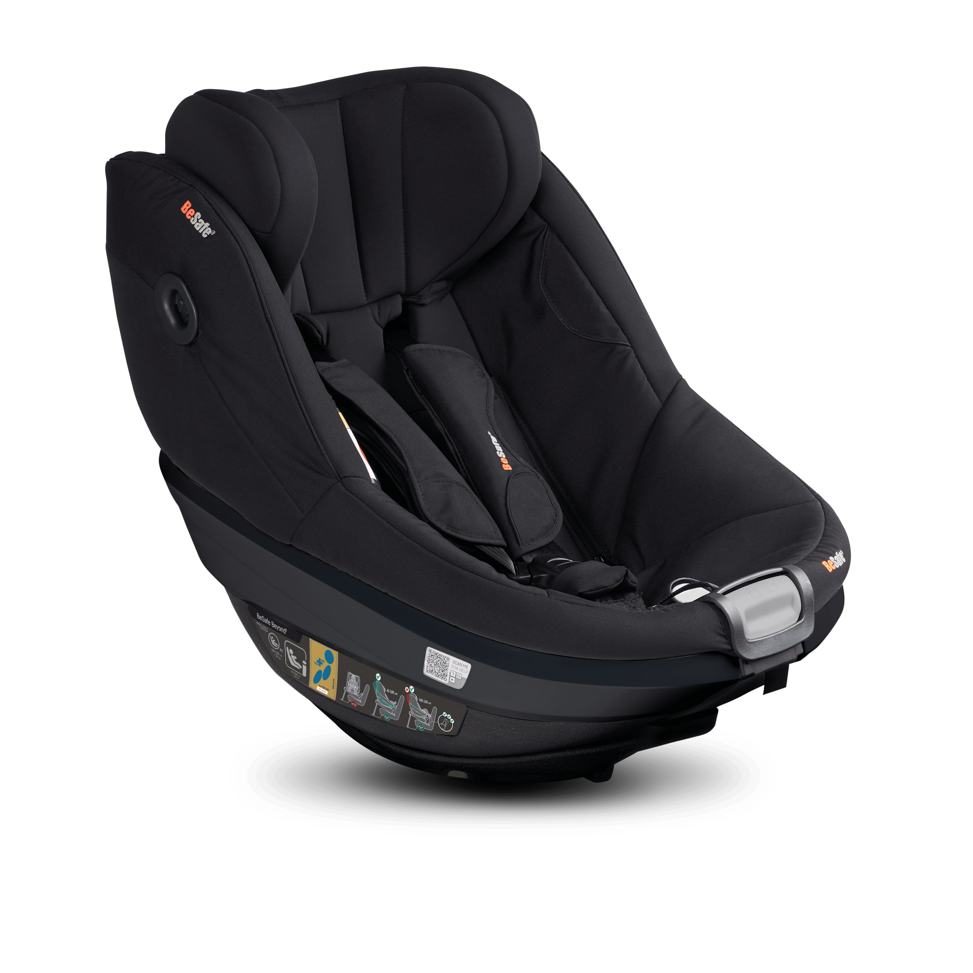 Beyond² Bilbarnstol 6M-6Y / 61-125 Cm Fresh Black Cab
