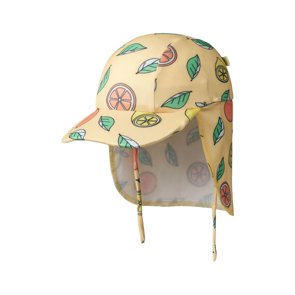 Lemons And Oranges Sun Hat Custard