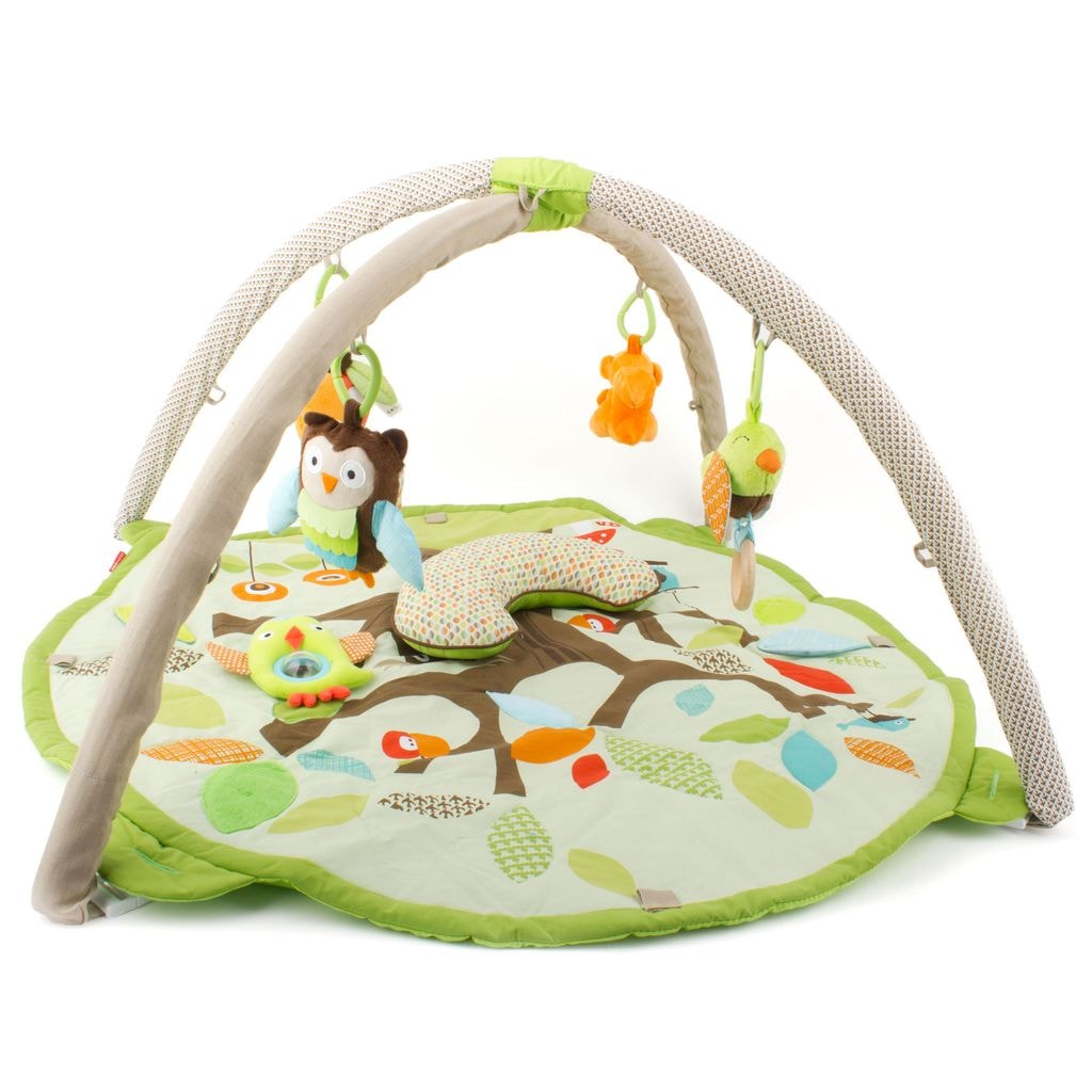 Treetop Friends Baby Gym Green