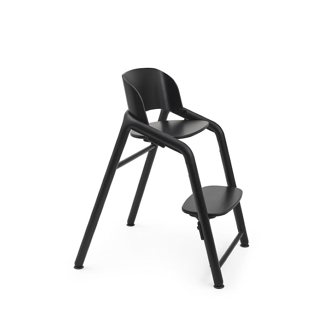 Giraffe Chair Neutral Wood/White