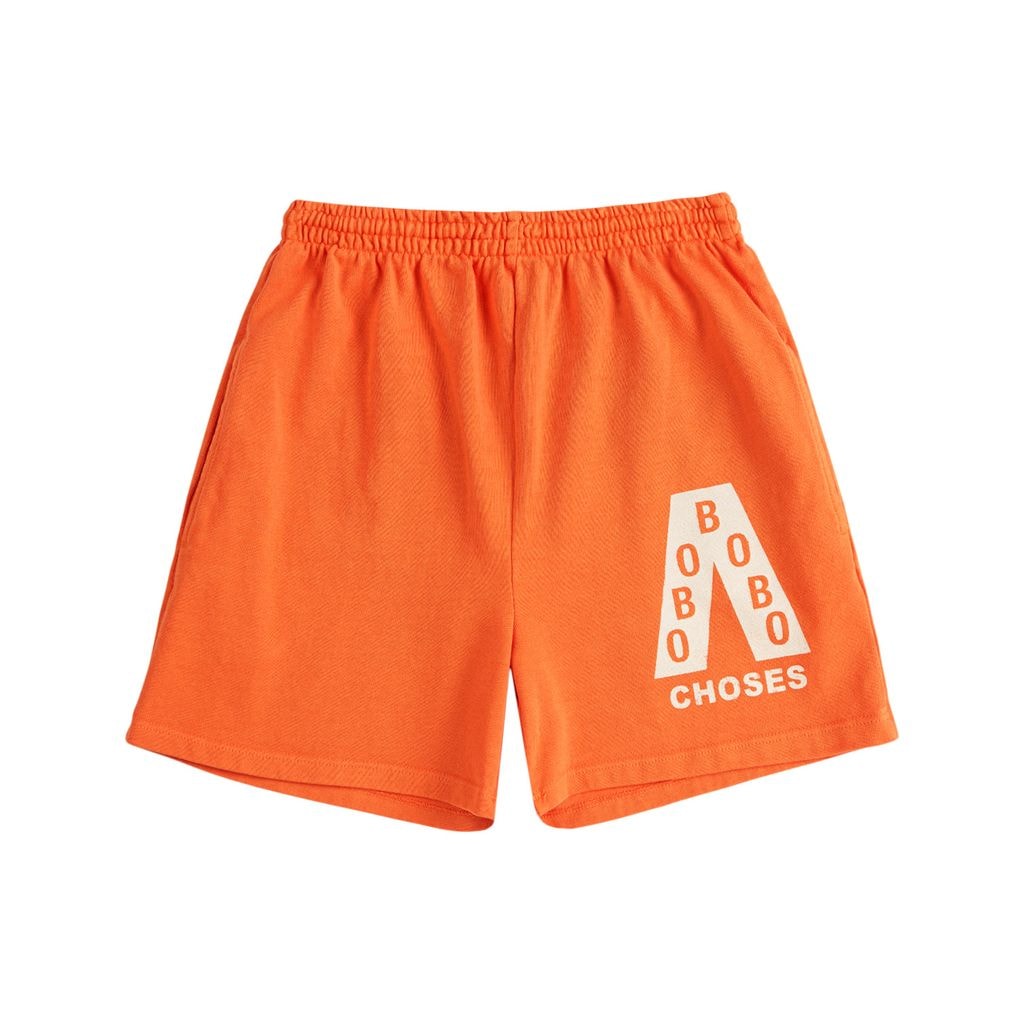 Bobo Choses Podium Bermuda Shorts Orange