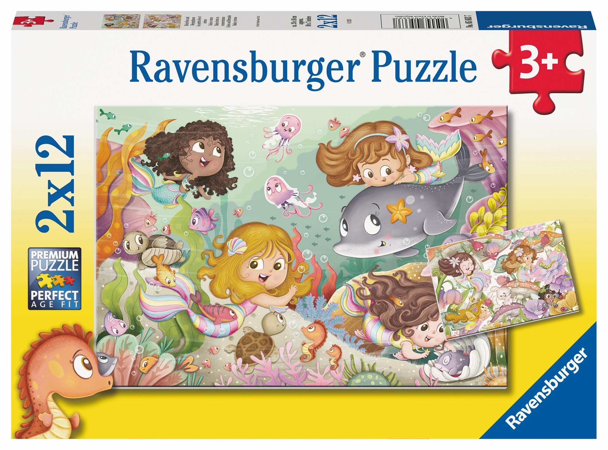 Fairies And Mermaids Puzzle Multicolor 