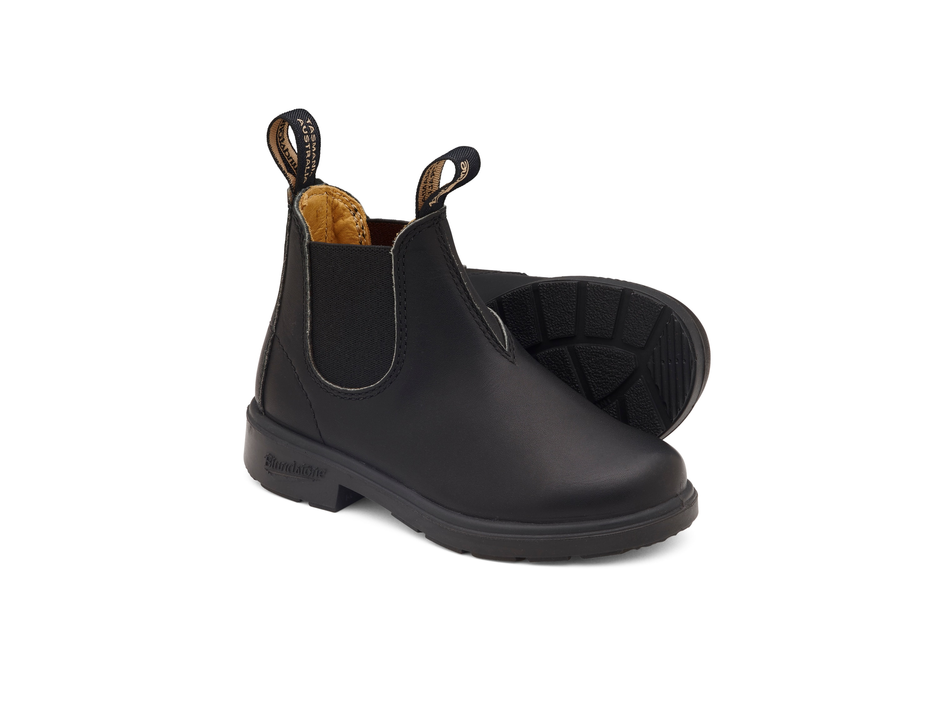 531 Blunnies Kids Nahkasaappaat Black