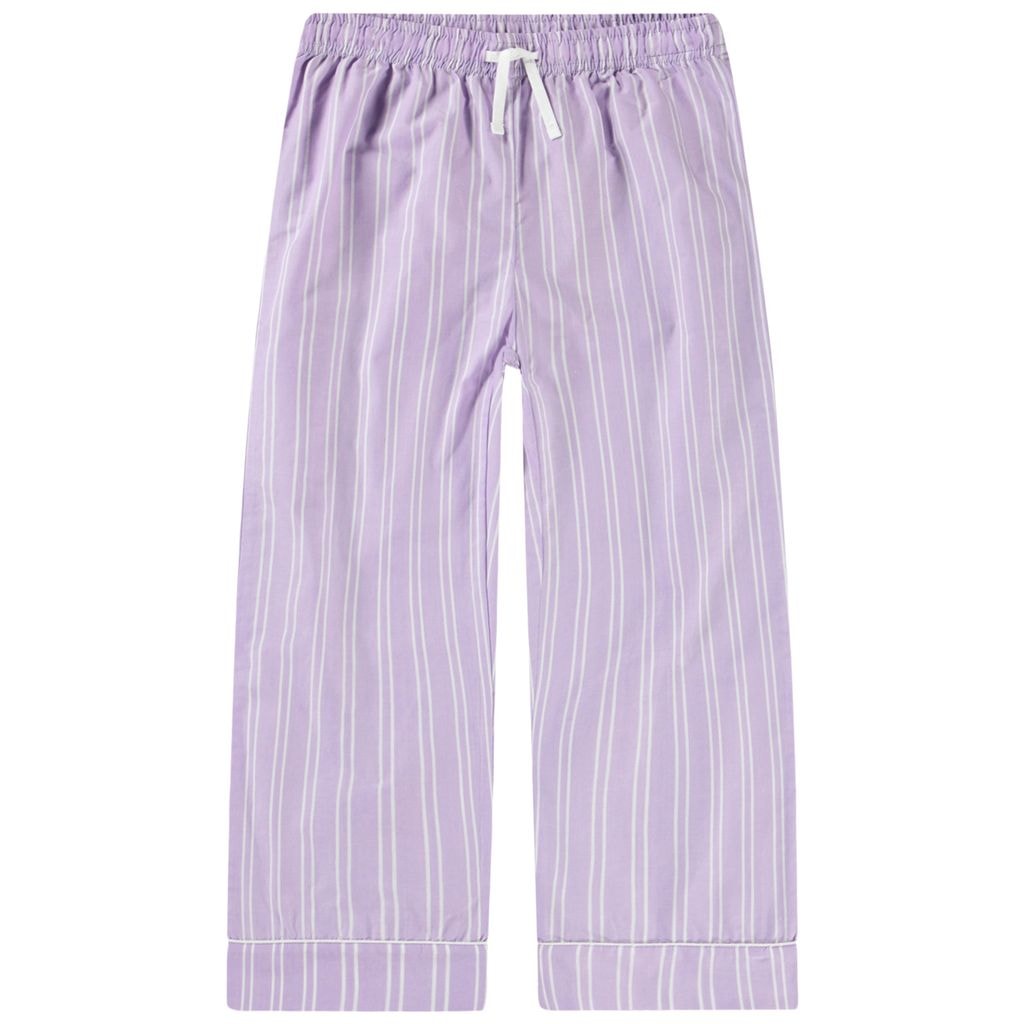 Alfrida Woven Pants Purple Rail Stripe