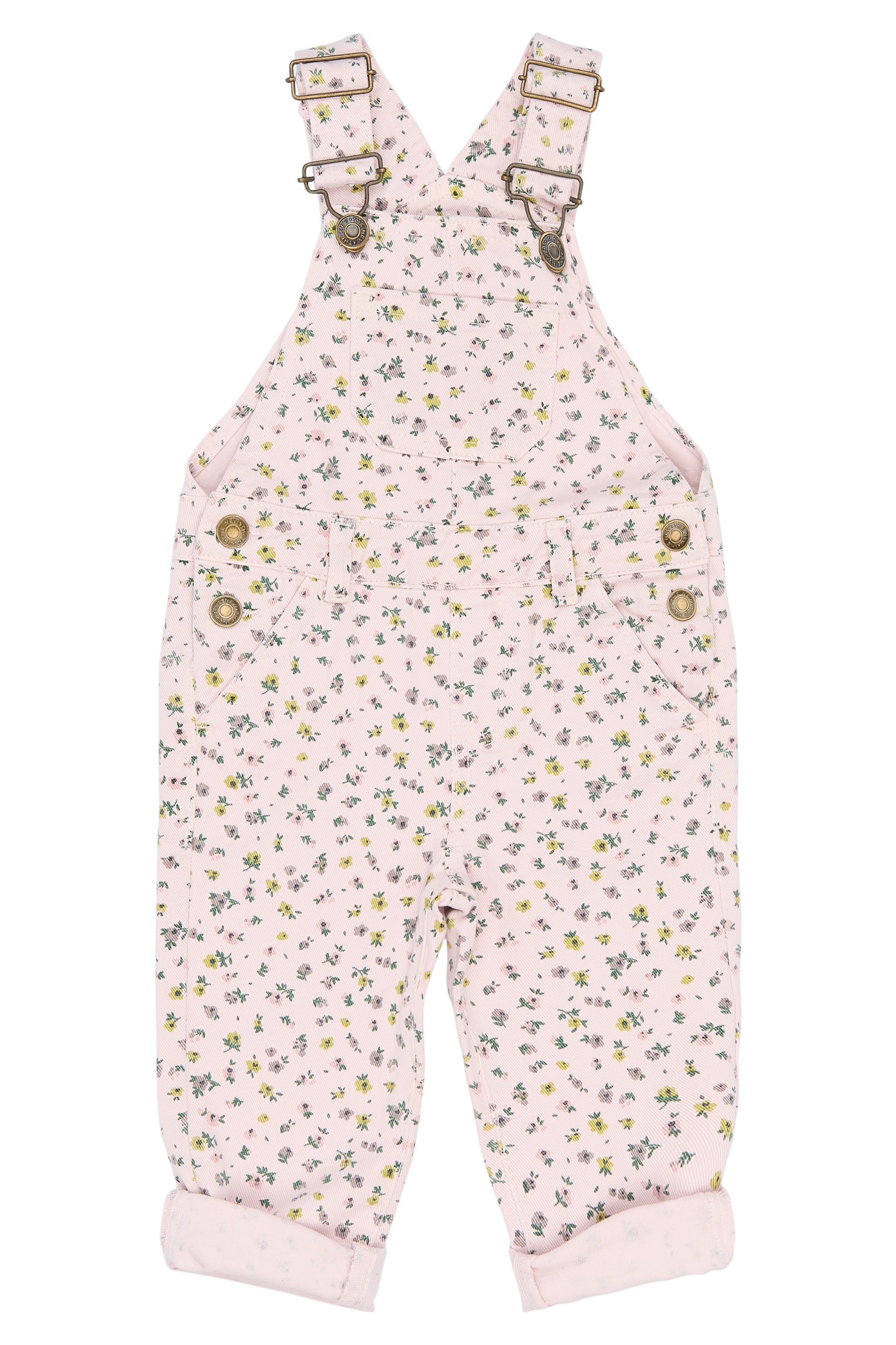 Sif Denim Dungarees Light Lilac Aop 
