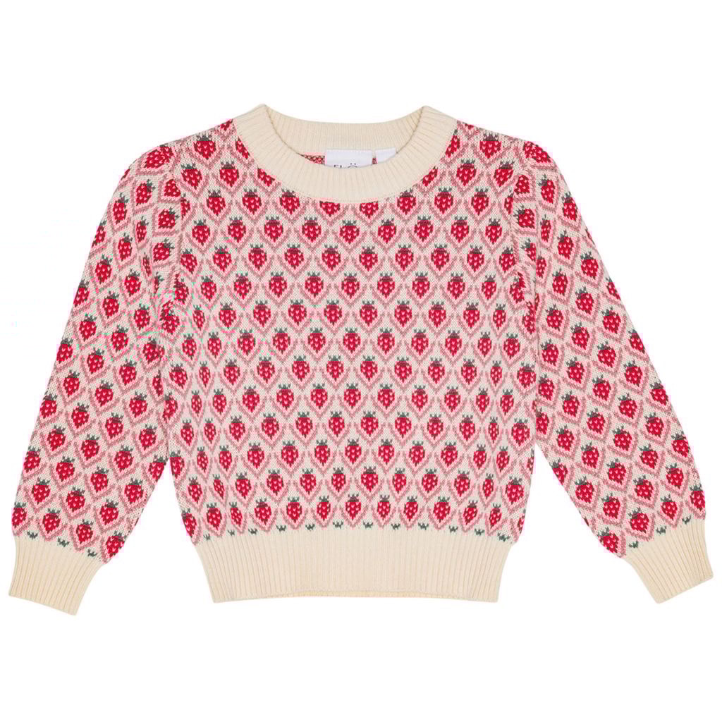 Zuri Sweater Soft White Berry