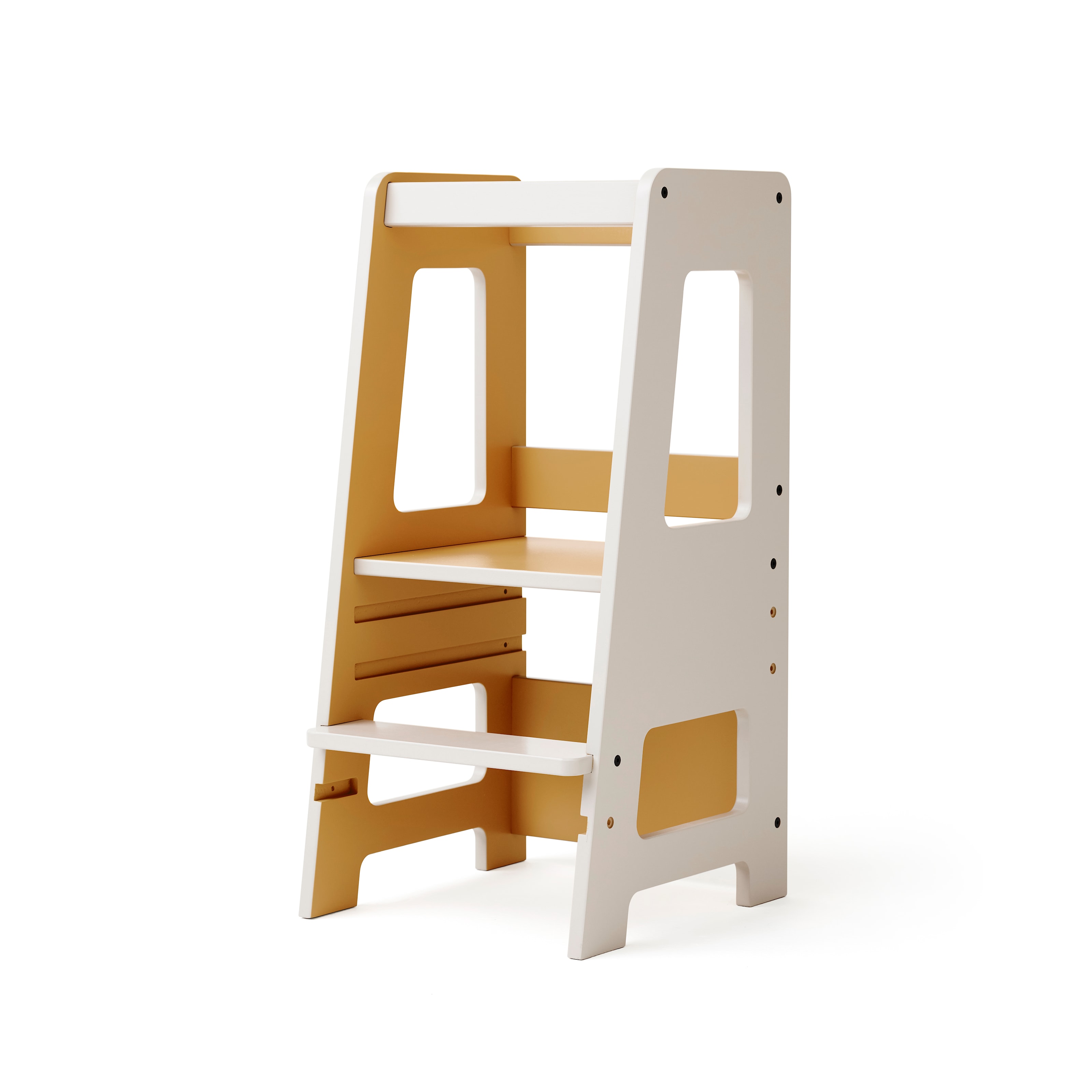 Learning Tower Grey/ Mustard Yellow 