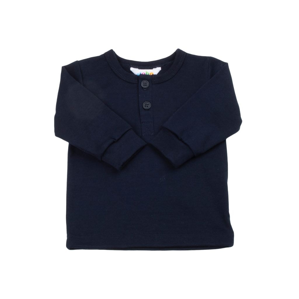 Long-Sleeved Blouse in Blue