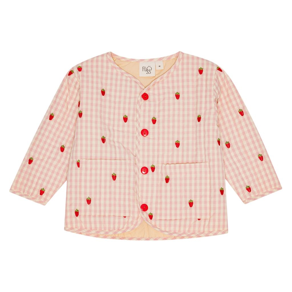 Dolly Jacket Pink Berry Gingham