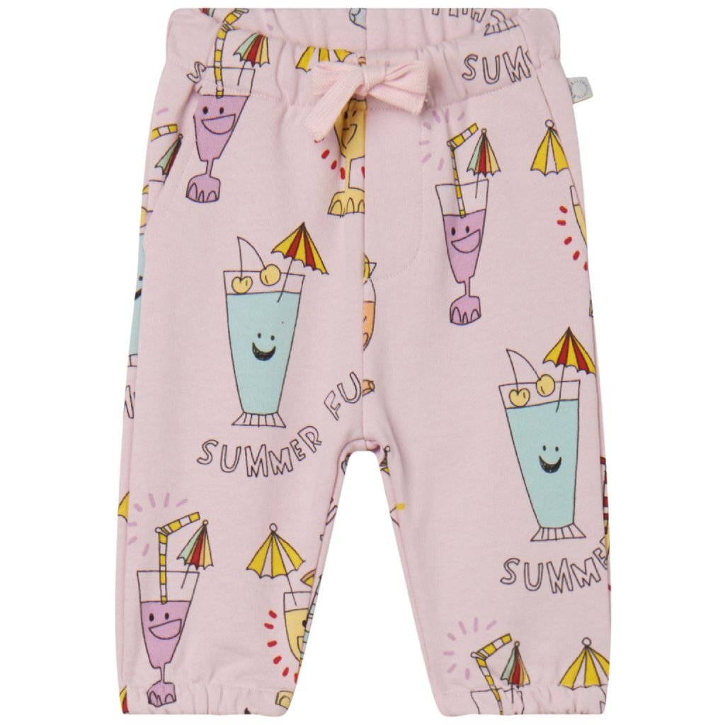 Printed Sweatpants Pink