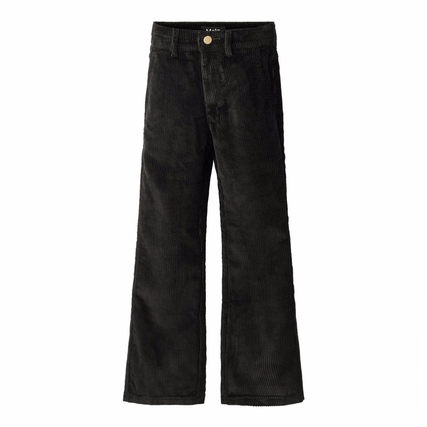 Aida Corduroy Pants Black