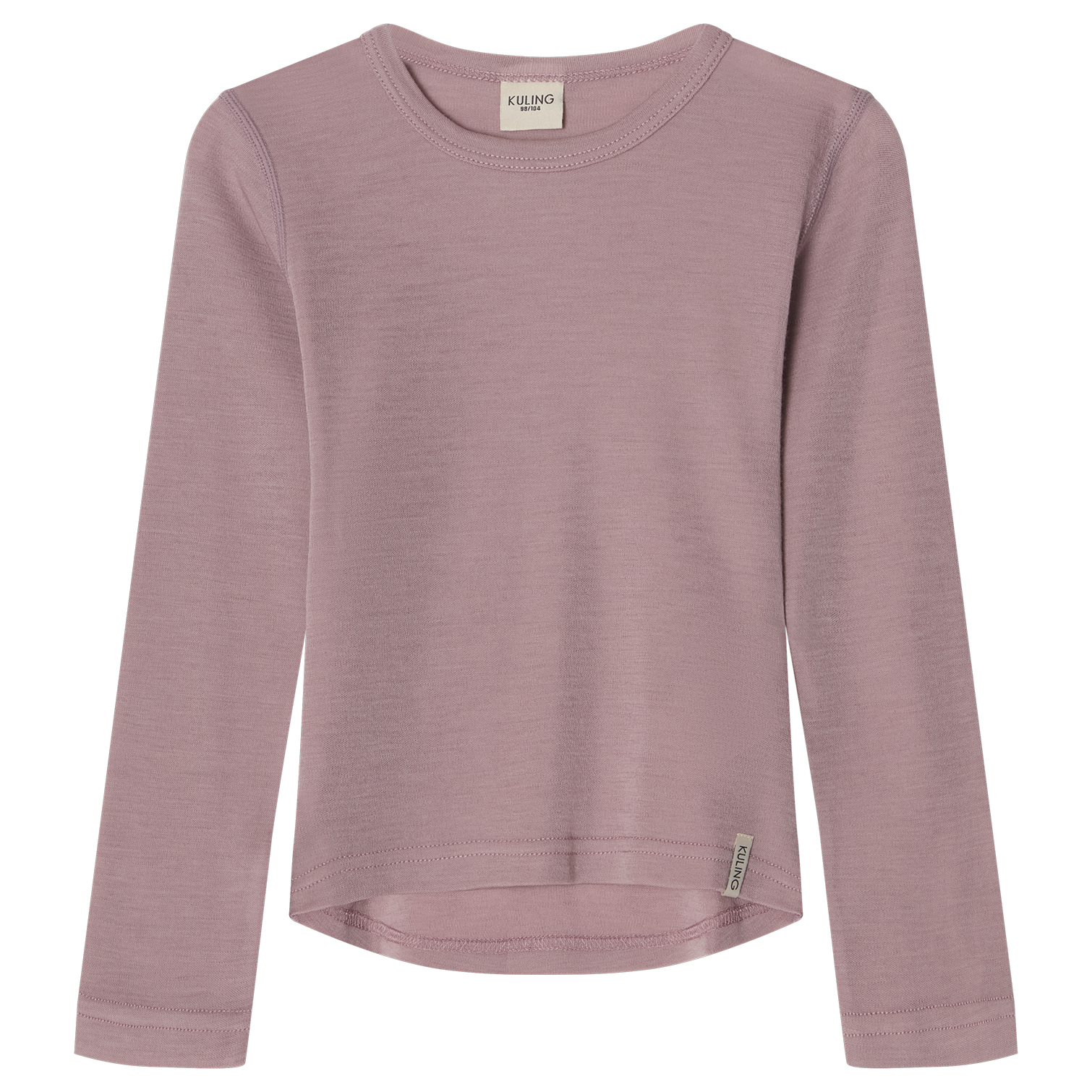 Canberra Långärmad Ulltröja Purple Mauve