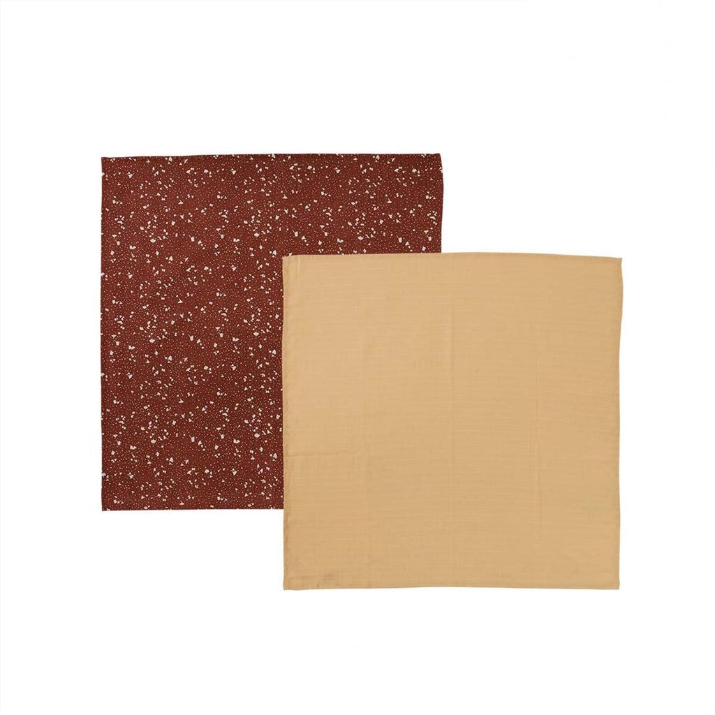 2-Pack Iro Muslin Kluter Gule