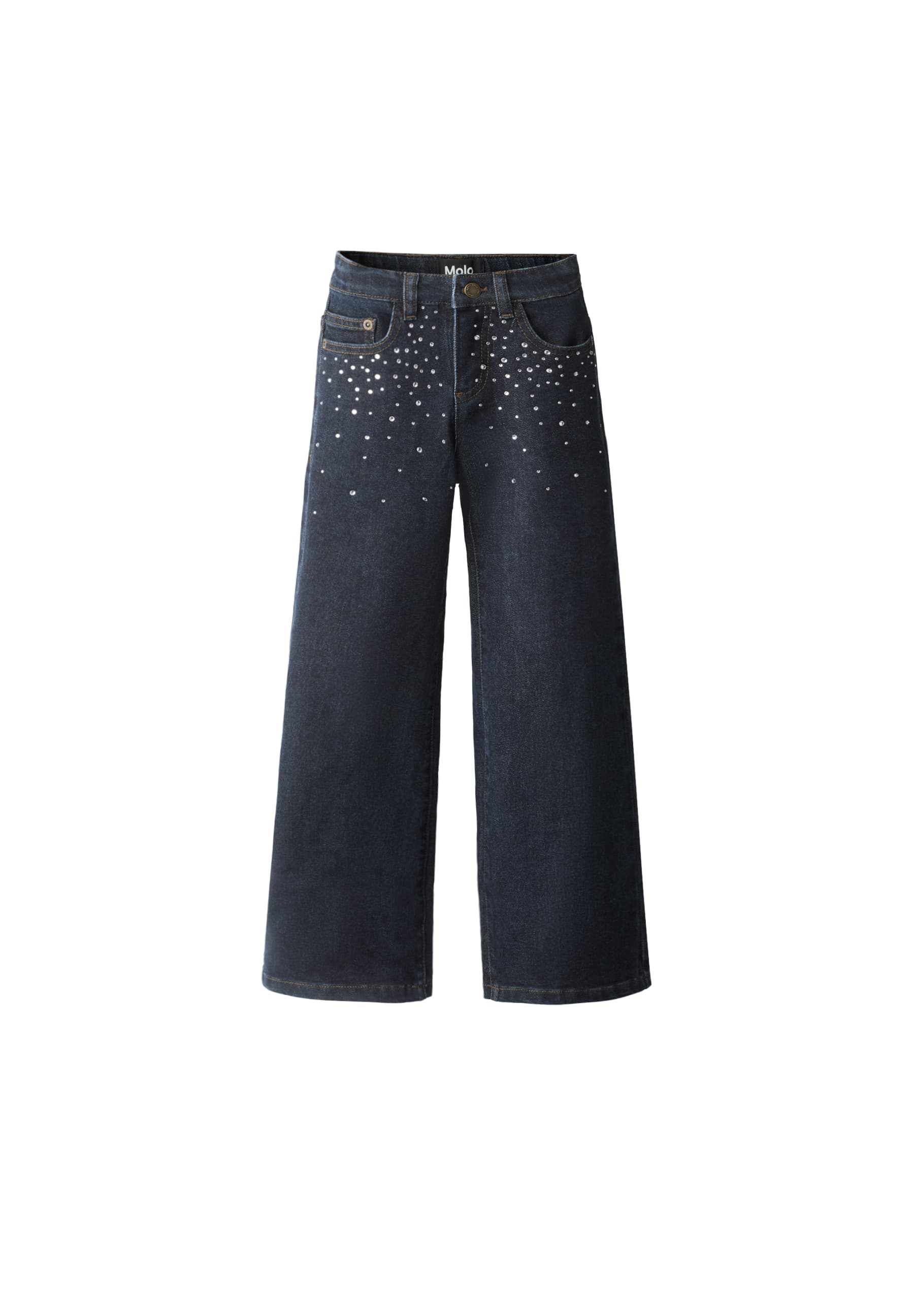 Asta Jeans Rhinestone Raw