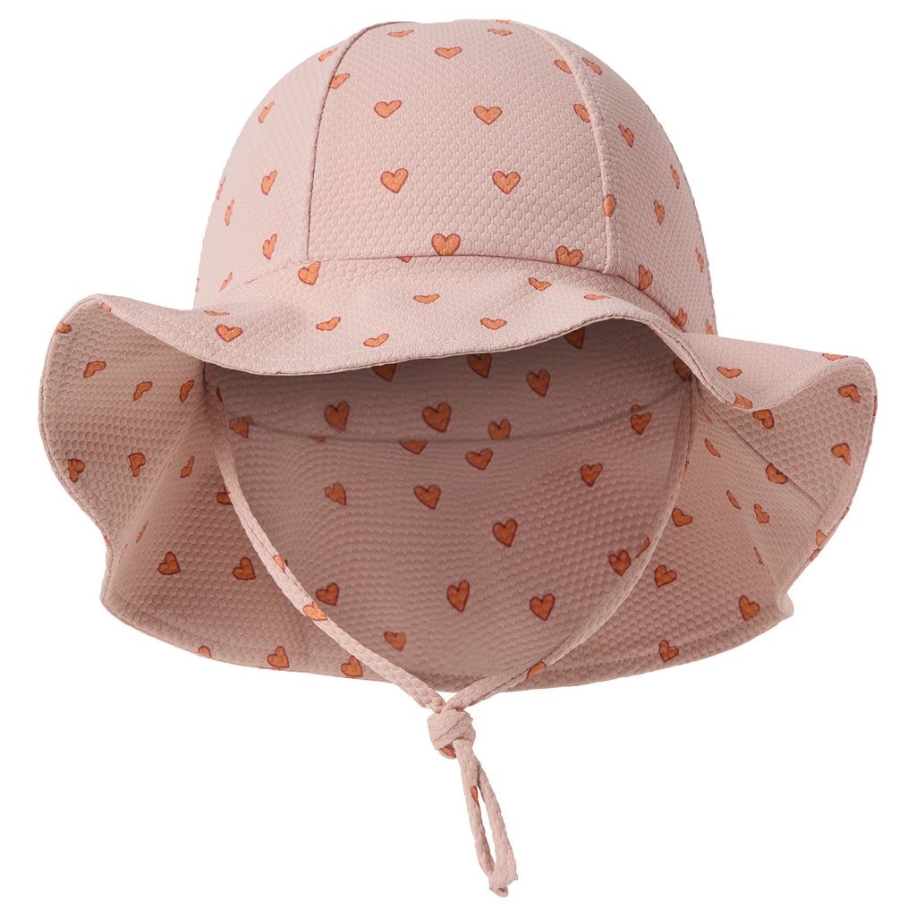 Mattis UV Aurinko Hattu Apricot Hearts