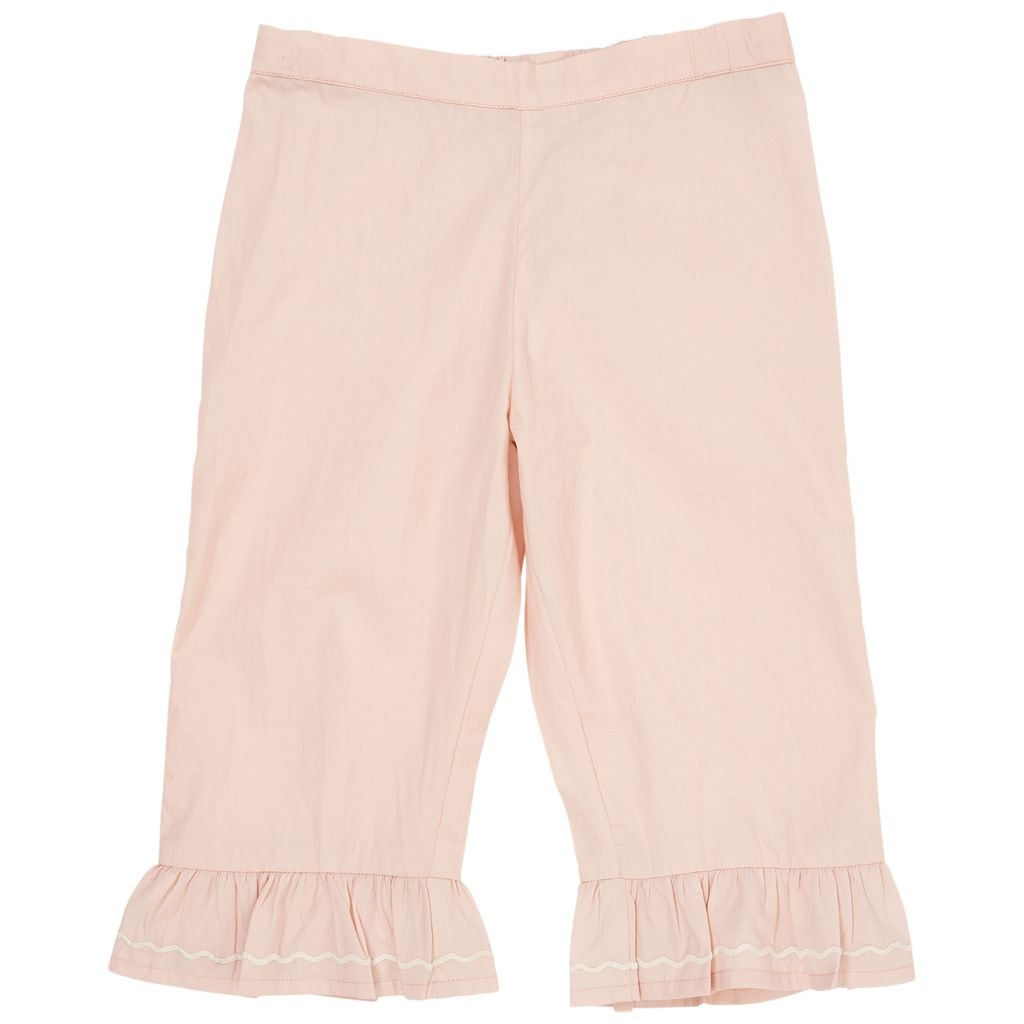 Poplin Capri Byxor Dusty Rose