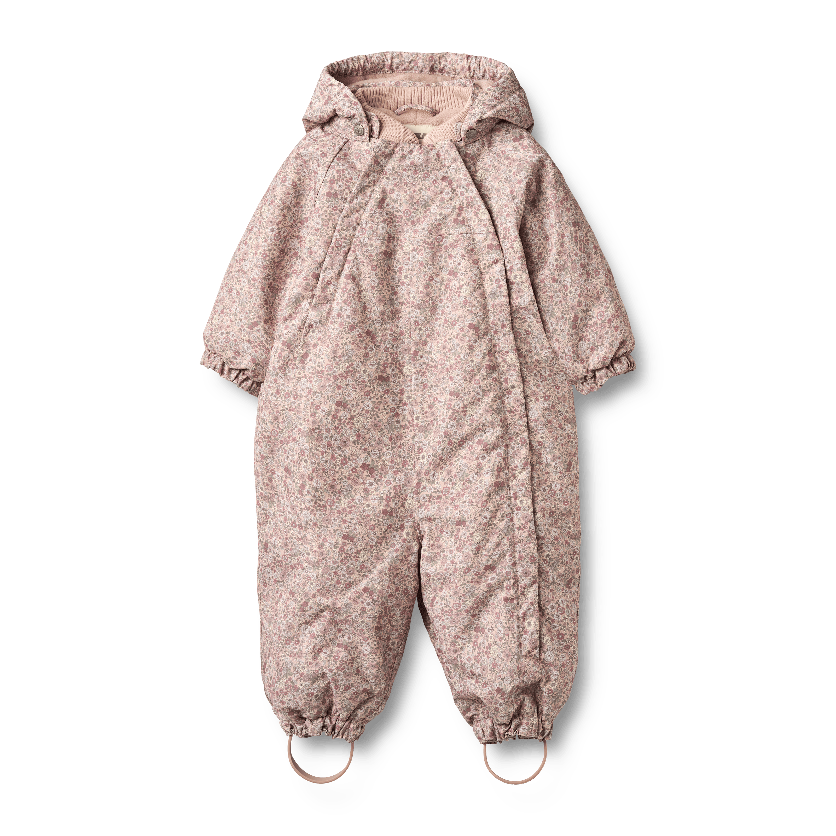 Adi Winter Coverall Rose Dust Flowers