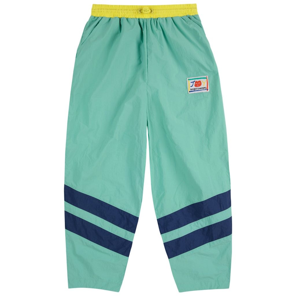 Smiling Color Block 트랙 수트 팬츠 Multicolor