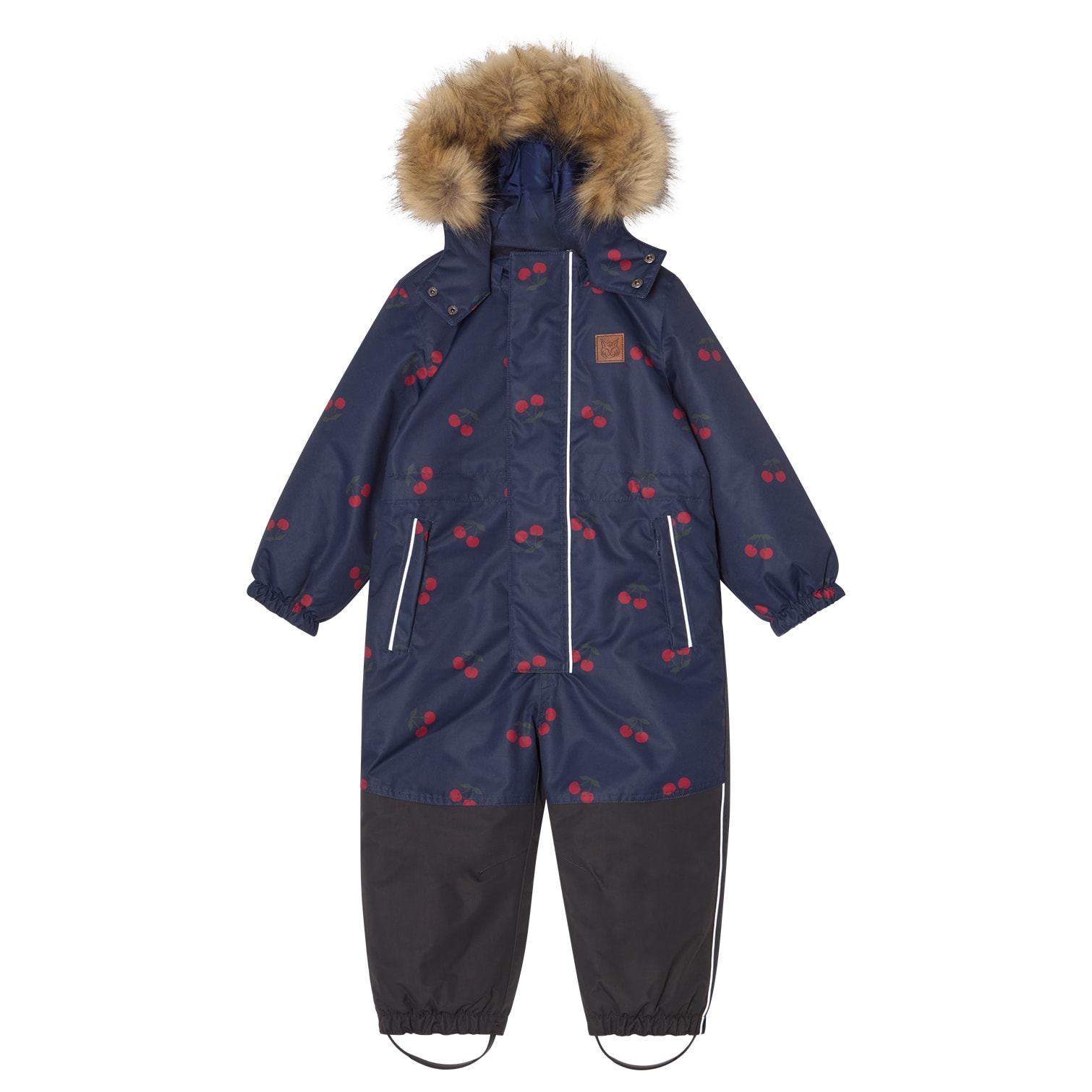 Chamonix Winter Coverall Navy Cherry