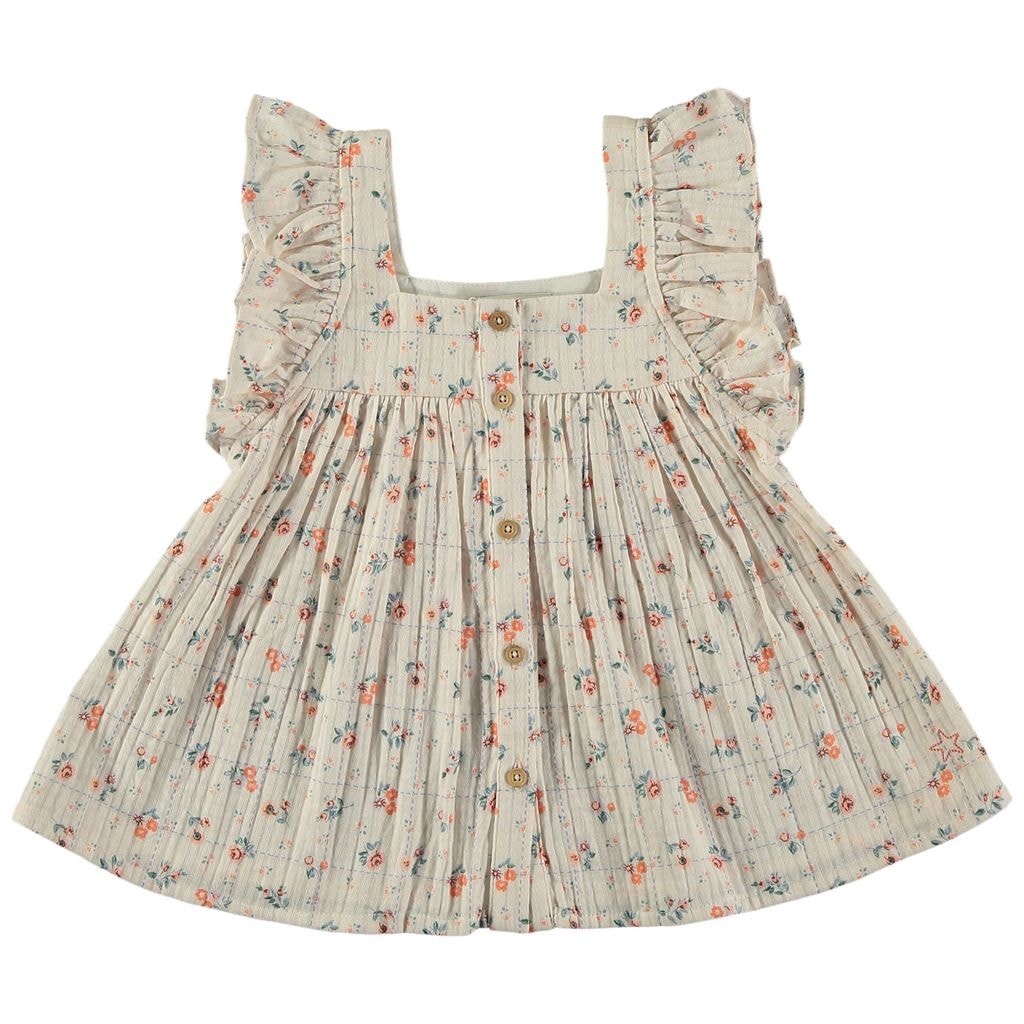Floral Baby Blouse Off-white