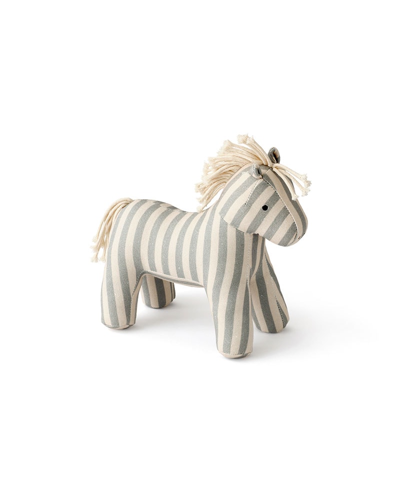 Sam ソフト・トイ・ホース Blue/ White 