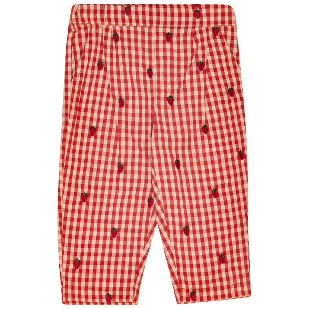 Molly Pants Berry Gingham