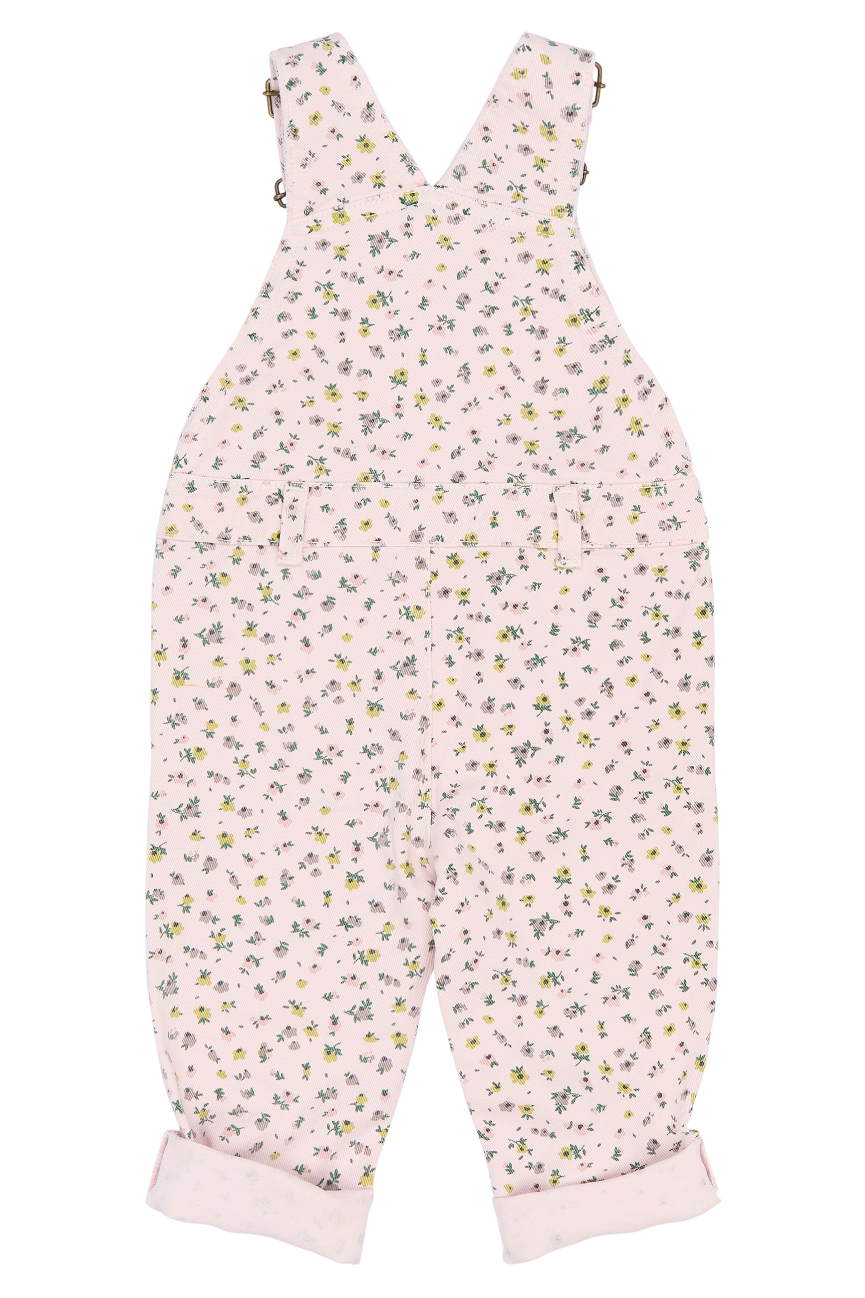 Sif Hängselbyxor I Denim Light Lilac Aop