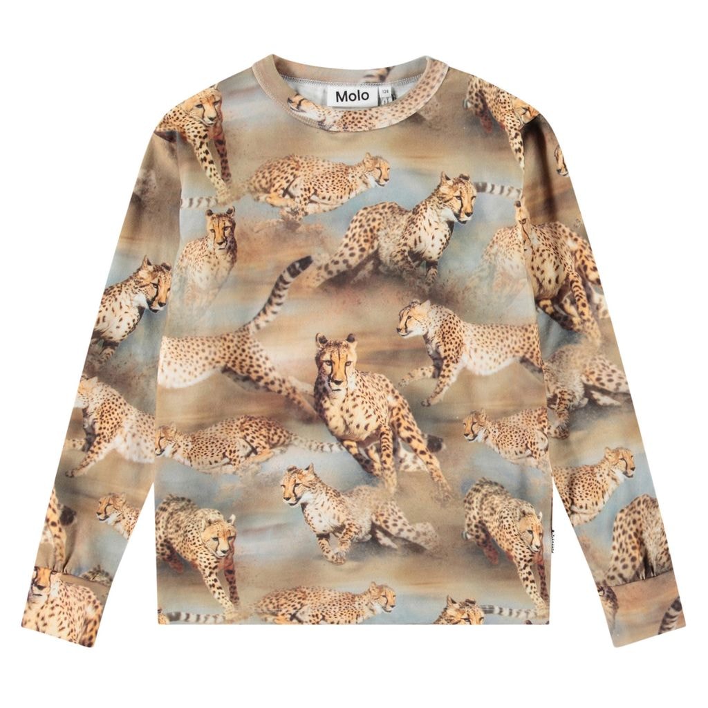 Rill Long-Sleeved T-Shirt Fast Cheetahs
