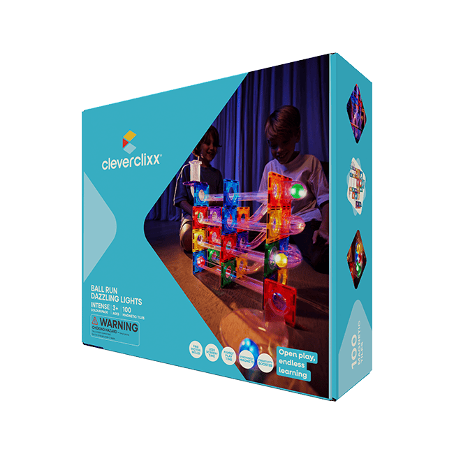 Cleverclixx Kulbana Gnistrande Ljus 100 Delar Multi 