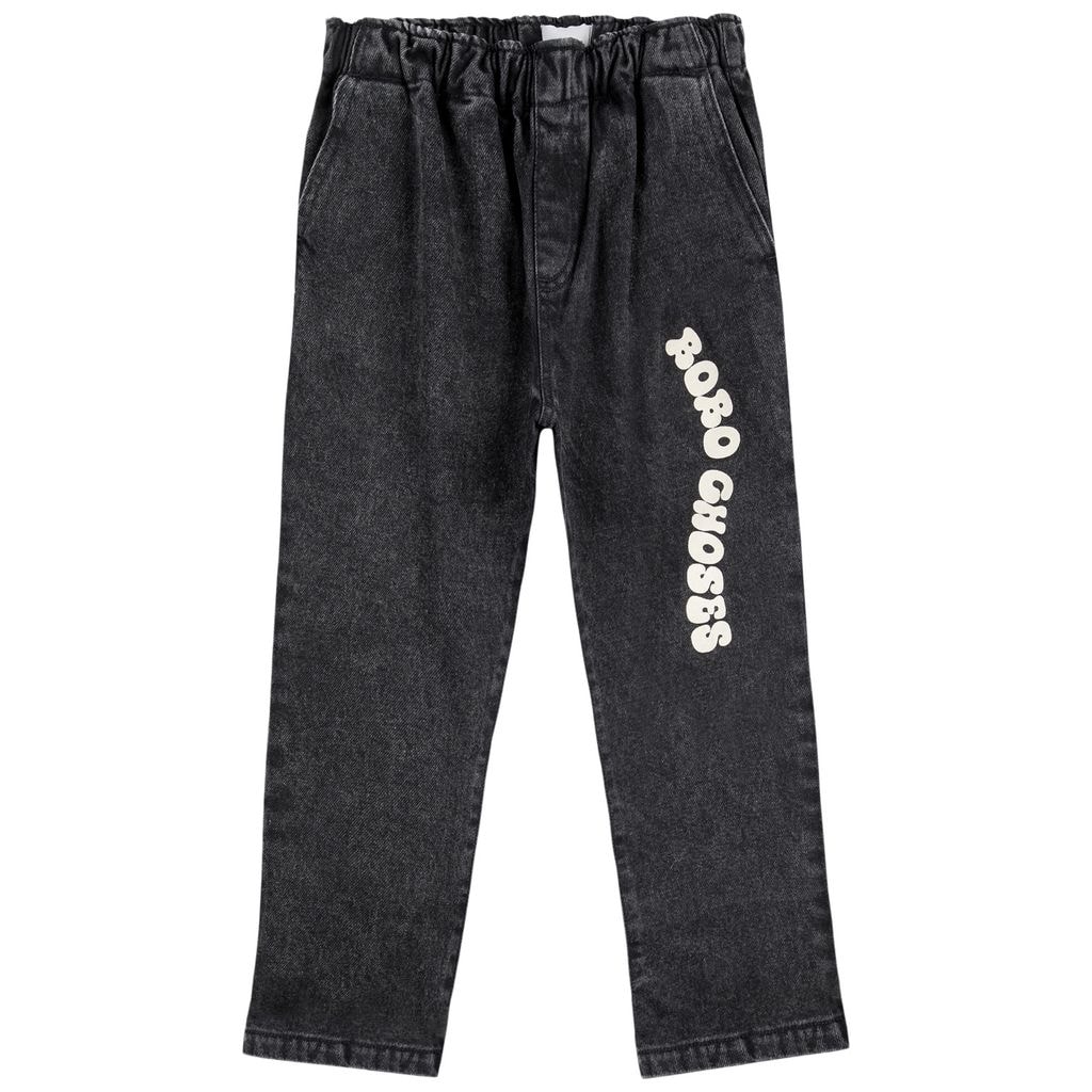 Wavy Bobo Choses Denim Pants Dark Grey